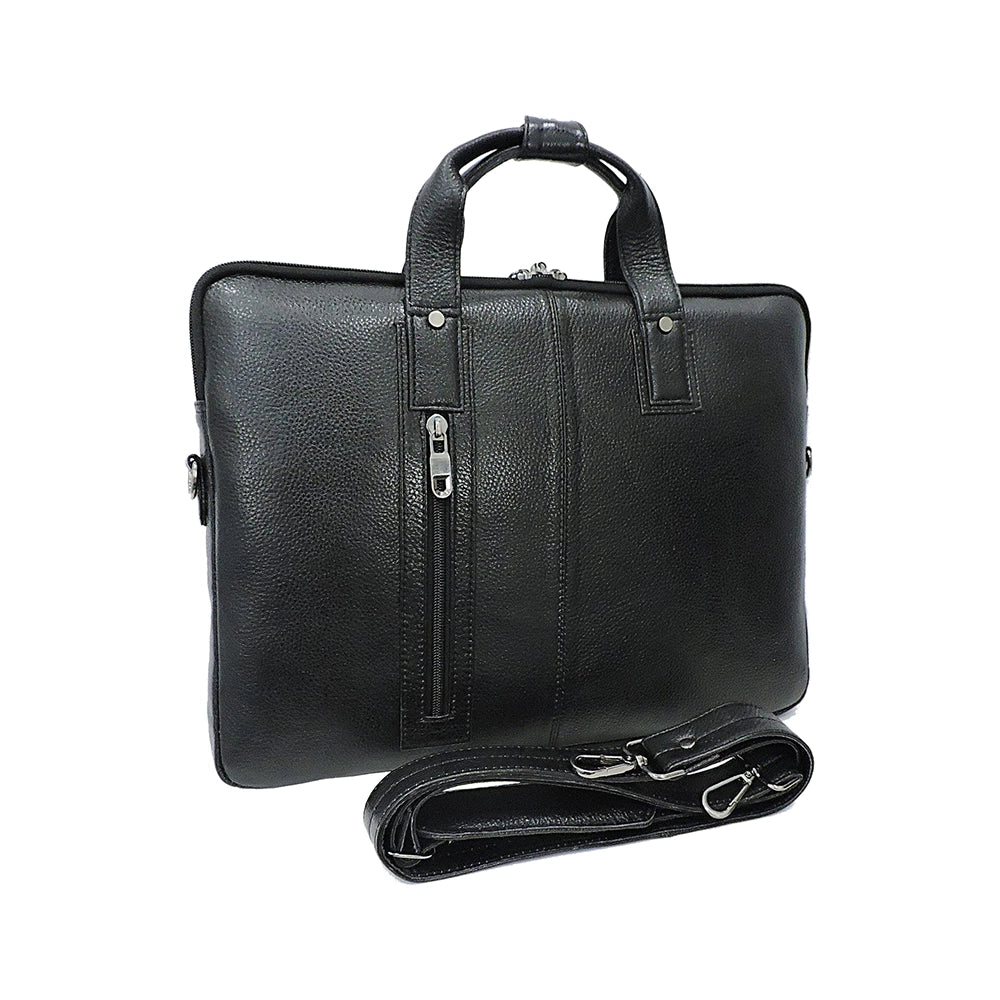 Vertical Zip Laptop Messenger Bag fits-1